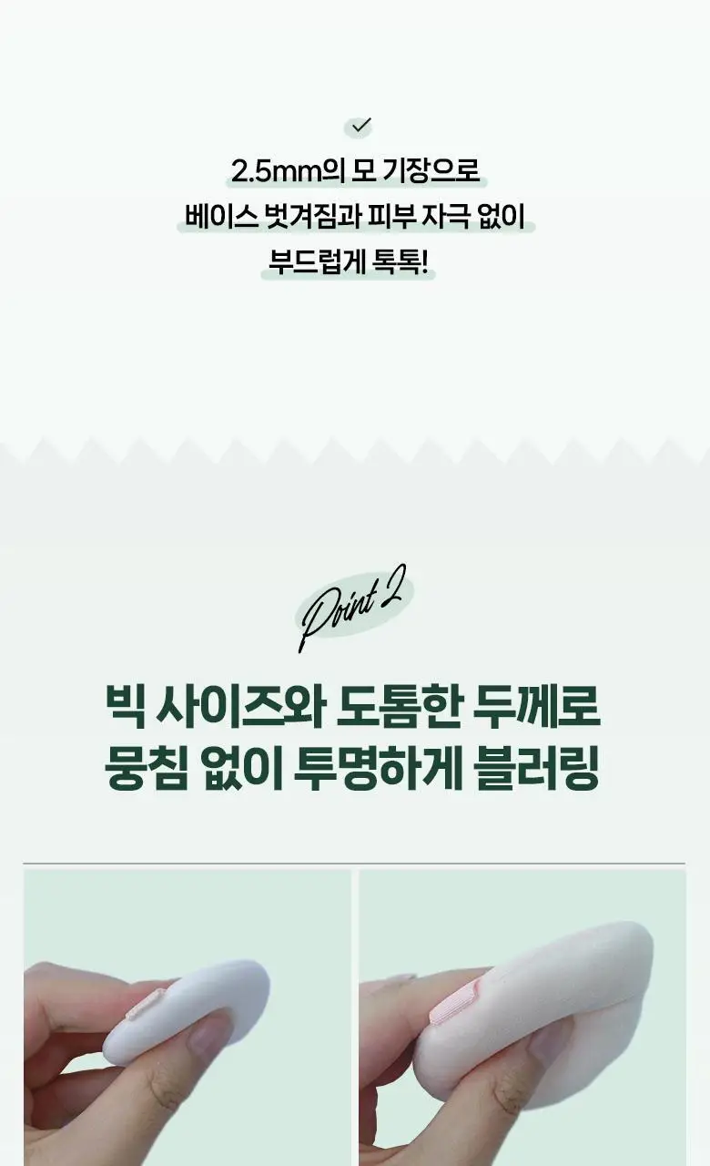 [포켓몬 에디션] 필리밀리 빅사이즈 퍼프 4종(정교한 통통/파우더/하이드로/피팅) 상세페이지 28